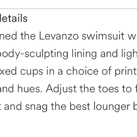 NWT Boden ruched swimsuit - Picture 9 of 9